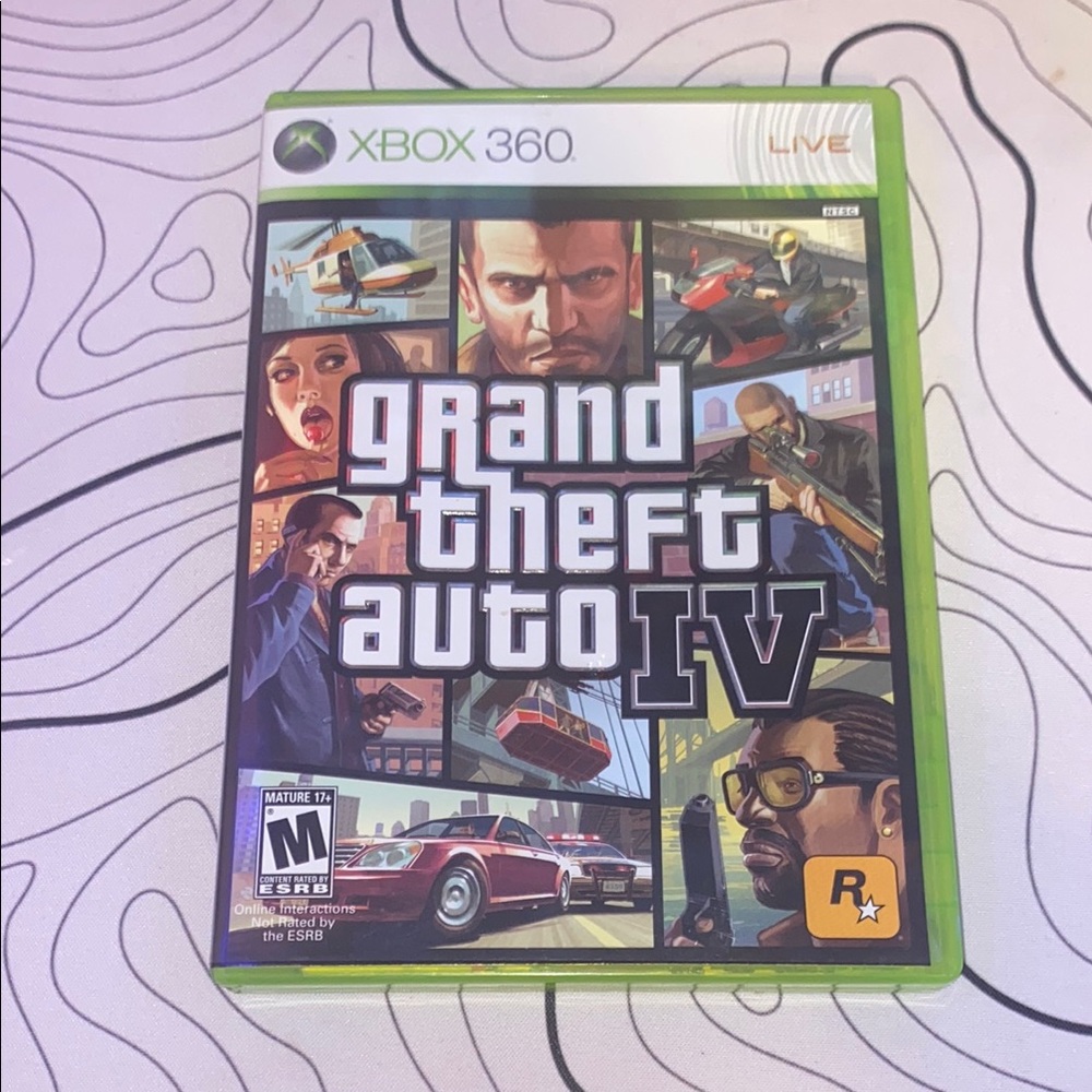 Grand Theft Auto IV for - Green Case